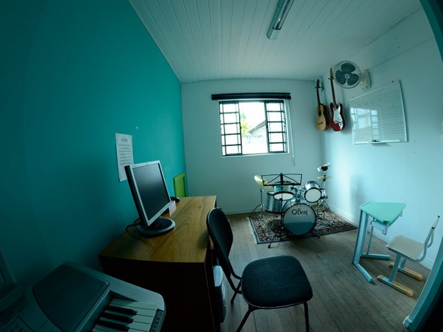 Sala de bateria infantil